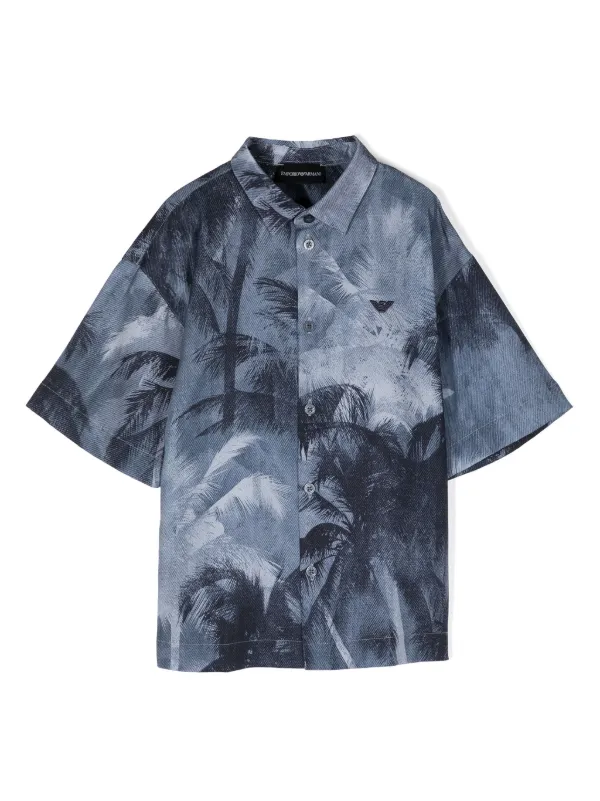 Armani hot kids button down shirt