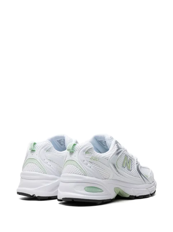 New Balance 530 Mint Green Sneakers White FARFETCH UK