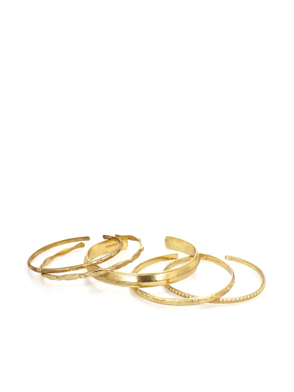 Undercover Armband met vijf rijen - Goud