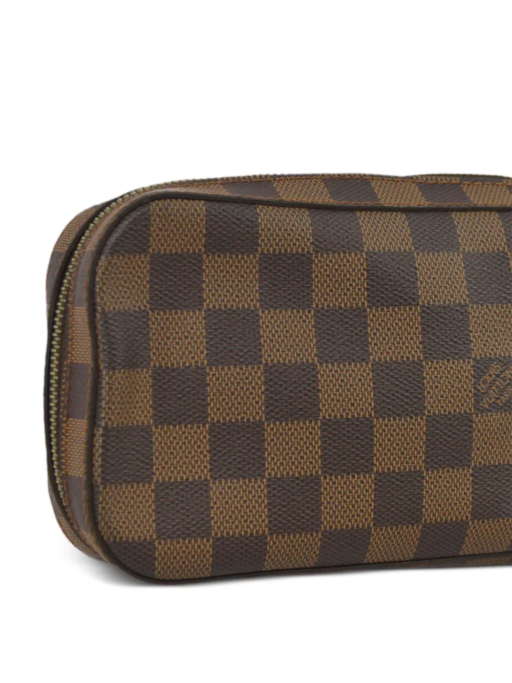 Pre-owned Louis Vuitton 2007 Geronimos Belt Bag In Brown