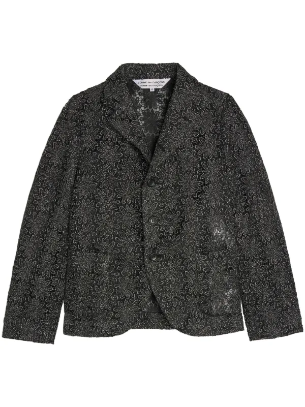 Comme Des Garçons Comme Des Garçons レース シングルジャケット 