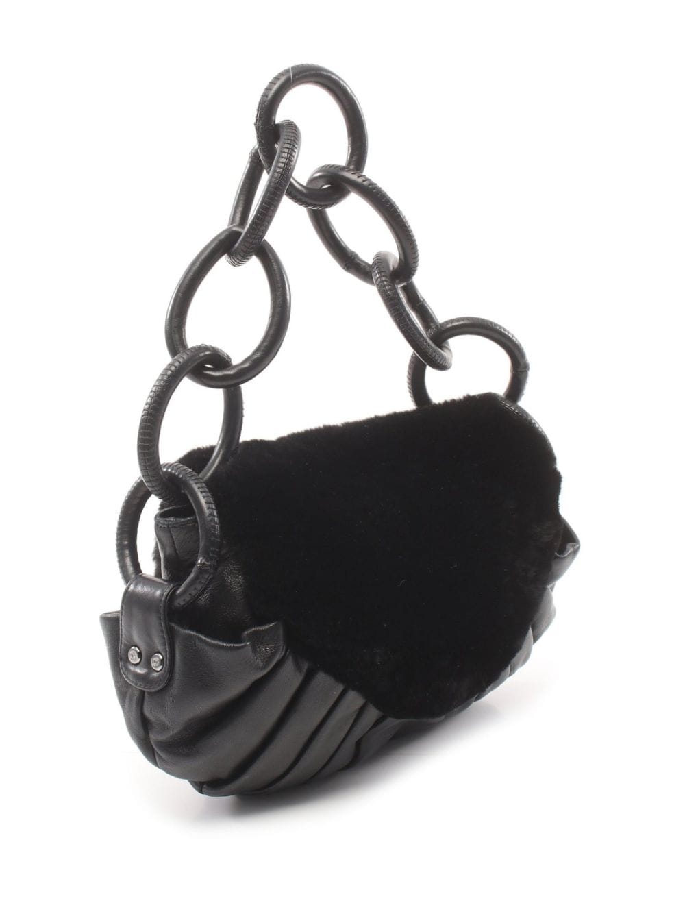 Pre-owned Chanel 2004-2005 Cc Shoulder Bag In Black