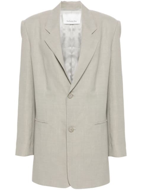 The Frankie Shop blazer Aiden à simple boutonnage