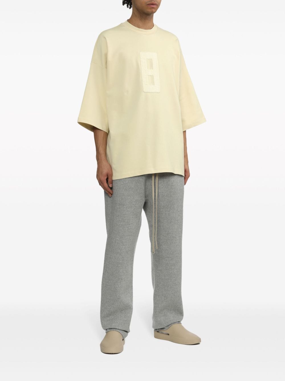 Fear Of God Oversized T-shirt - Beige