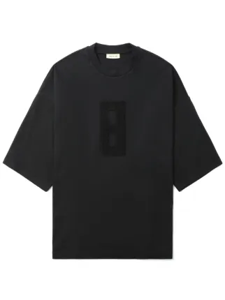 Fear Of God T-shirt Embroidered 8 Oversize | Nero | FARFETCH IT