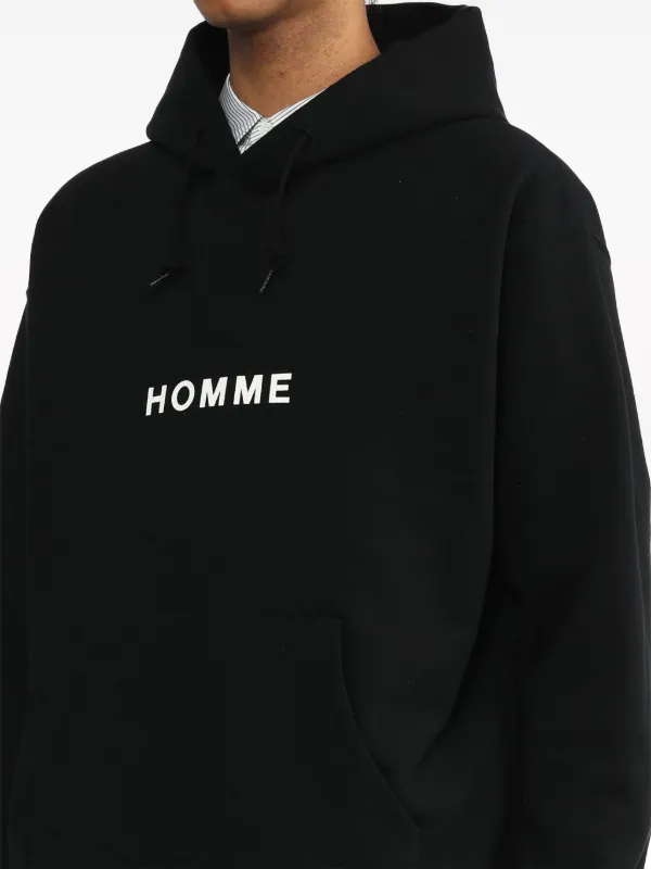 Comme Des Garçons Homme Homme パーカー | ブラック | FARFETCH JP