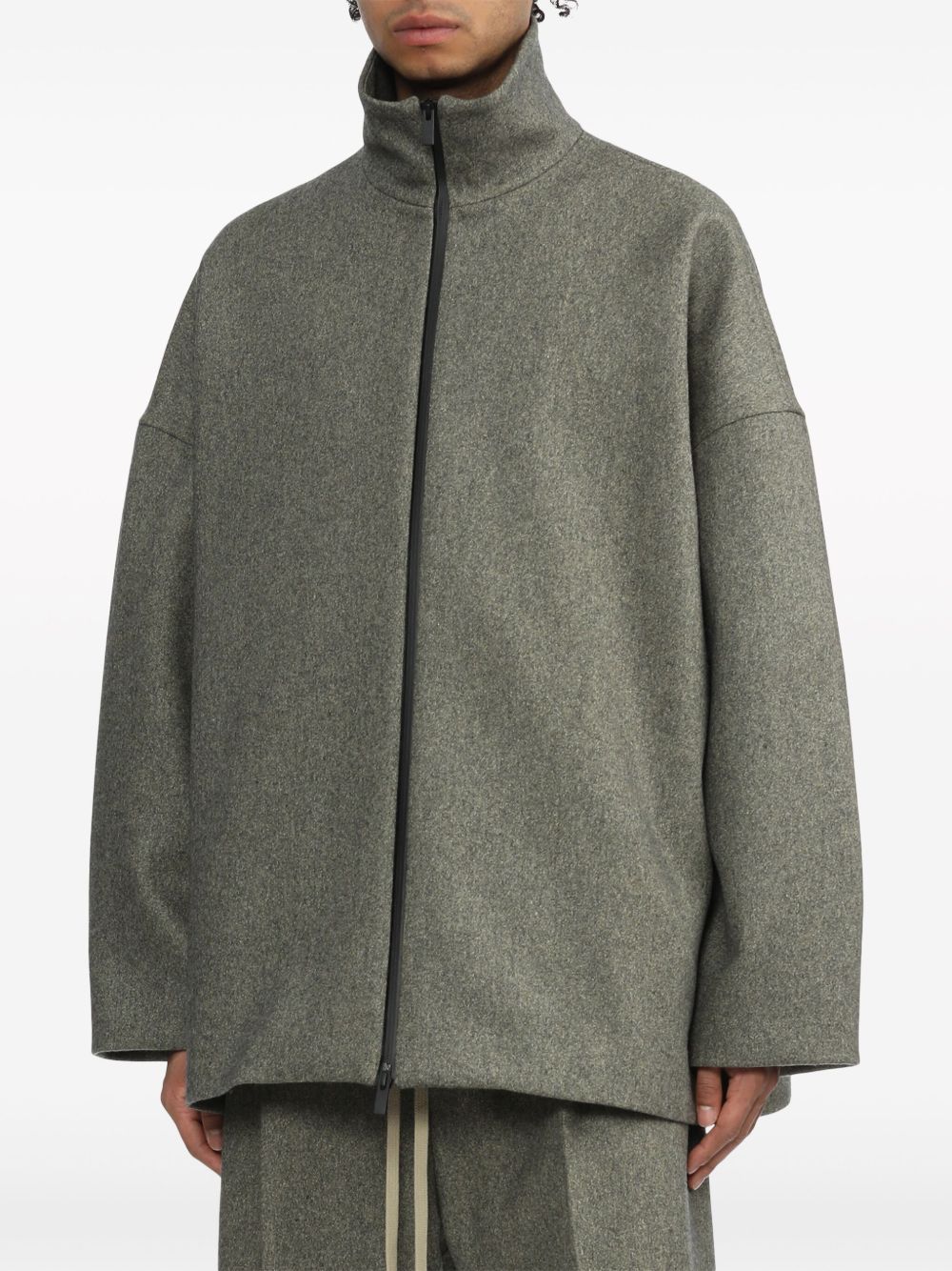 Fear Of God high-neck wool-blend jacket Men