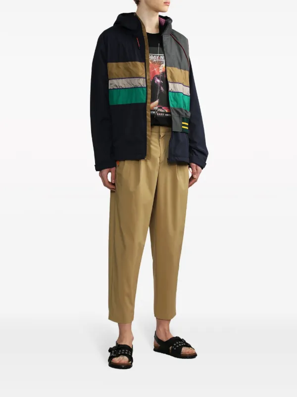 Kolor コントラストパネル ジャケット | ブルー | FARFETCH JP