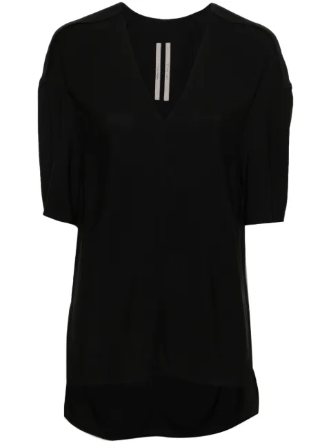 Rick Owens V-neck drop-shoulder blouse