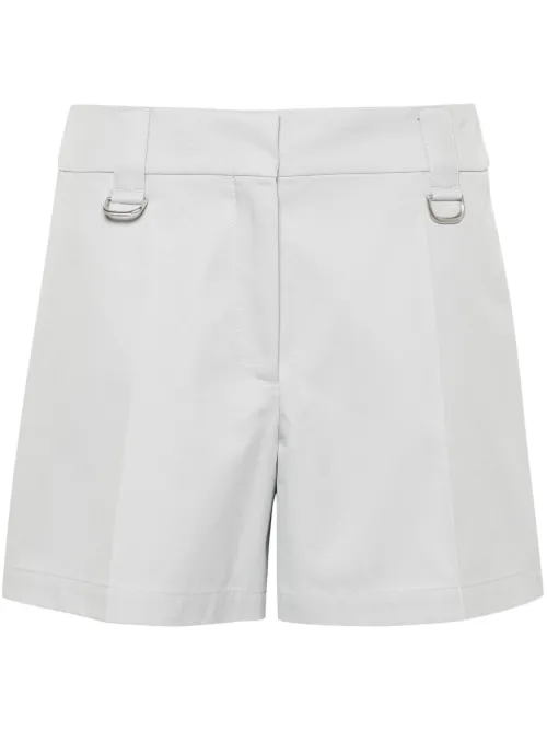 Short en coton à taille haute - Off-White - Modalova