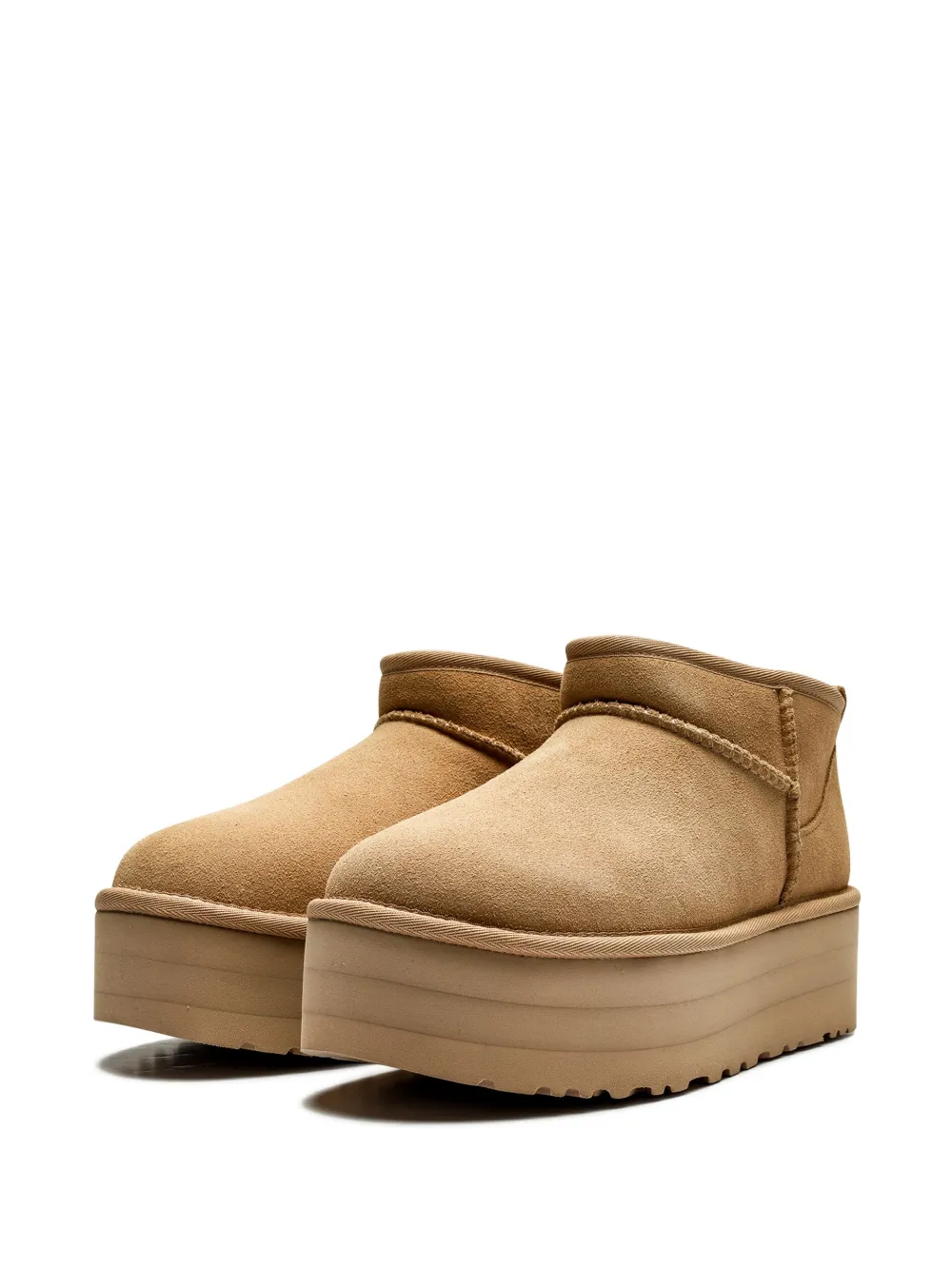 Ugg Classic Ultra Mini Platform Wmns "driftwood" In Neutrals