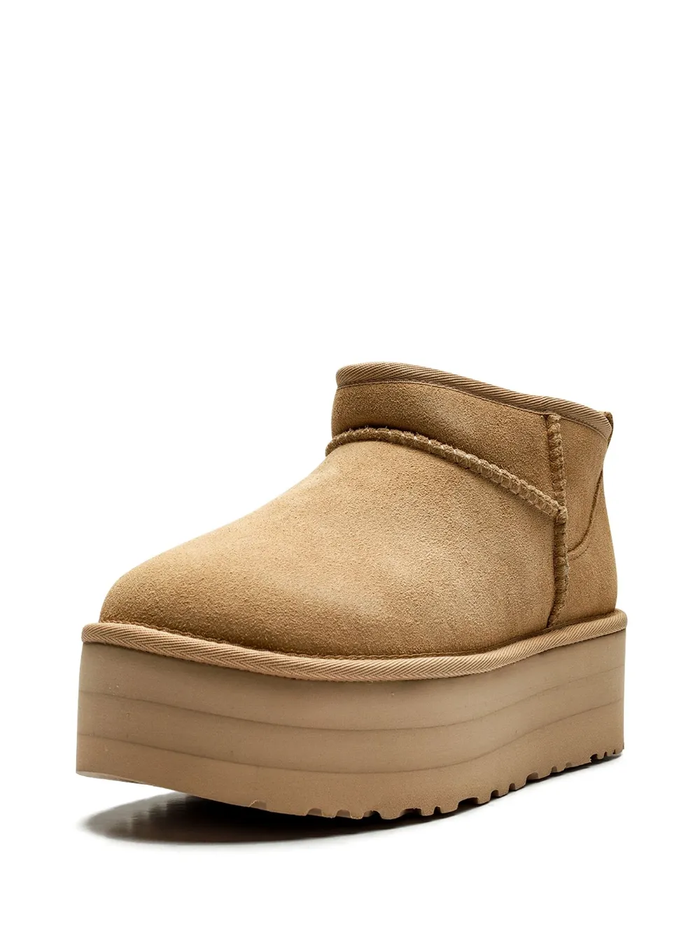 Ugg Classic Ultra Mini Platform Wmns "driftwood" In Neutrals