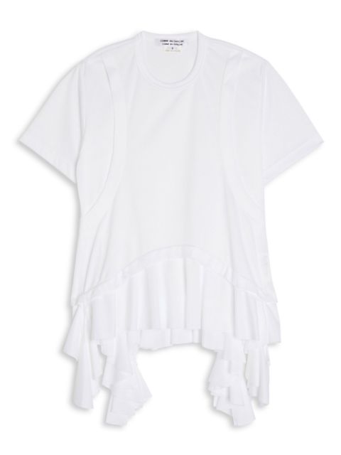 Comme Des Garcons Comme Des Garcons ruffled jersey T-shirt Women