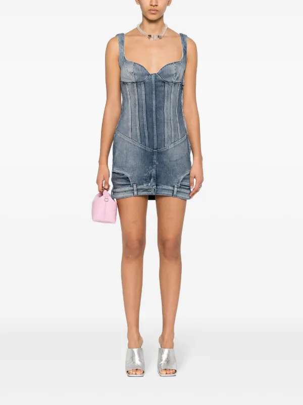 Off-White Upside Down Denim Dress | Blue | FARFETCH
