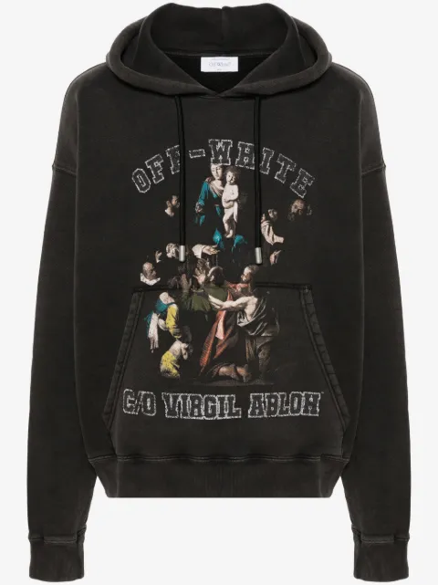 Off-White Hoodie mit grafischem Print