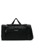 Off-White logo-print holdall bag - Black