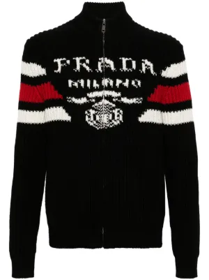 トップス 16FW PRADA Gradation Knit Sweater 16FW PRADA Gradation Knit Sweater Prada Knitwear for Men | FARFETCH