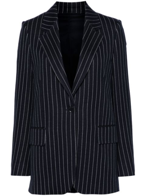 Max Mara pinstriped knitted blazer Women