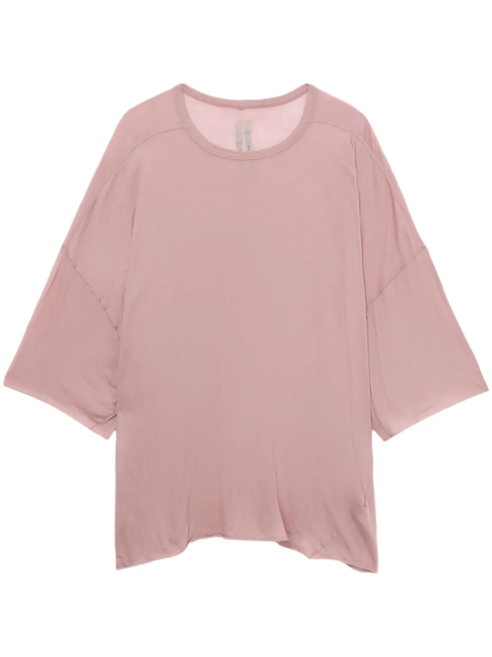 Rick Owens T-shirt met ronde hals Roze