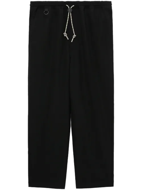Pantalon droit à lien de resserrage - Comme des Garçons Homme - Modalova