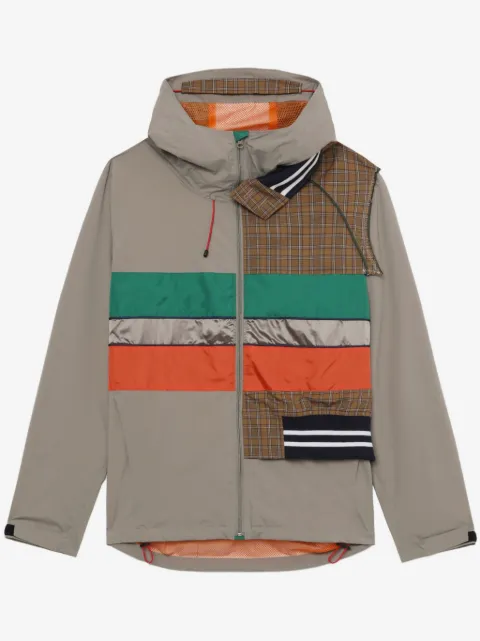 Kolor veste à empiècements contrastants