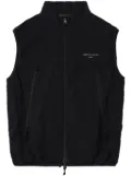 Comme des Garçons Homme logo-patch gilet - Black