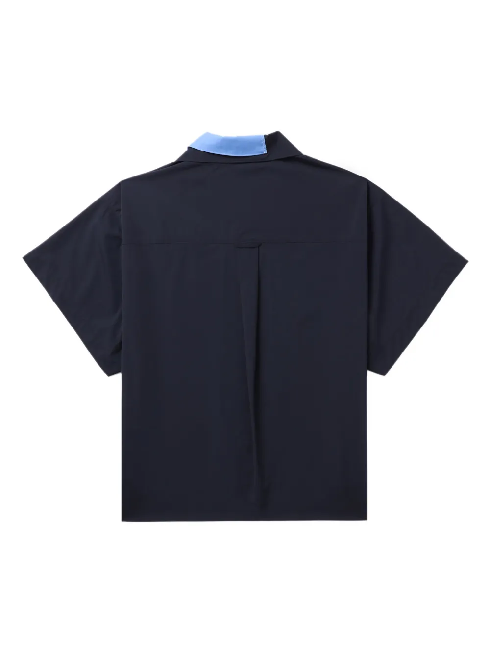 【限定価格セール！】 Kolor JP FARFETCH | ブルー | レイヤードシャツ コントラストカラー トップス