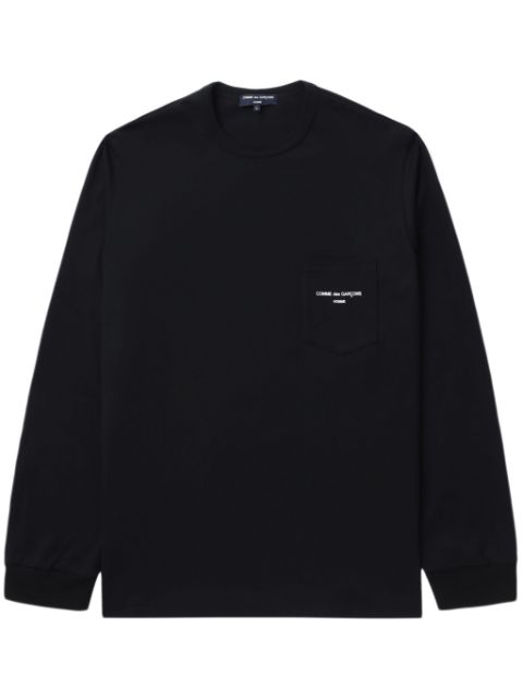 Comme des Garcons Homme logo-print long-sleeve T-shirt Men