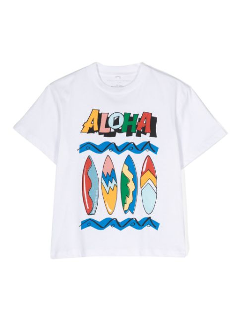 Stella McCartney Kids graphic-print cotton T-shirt