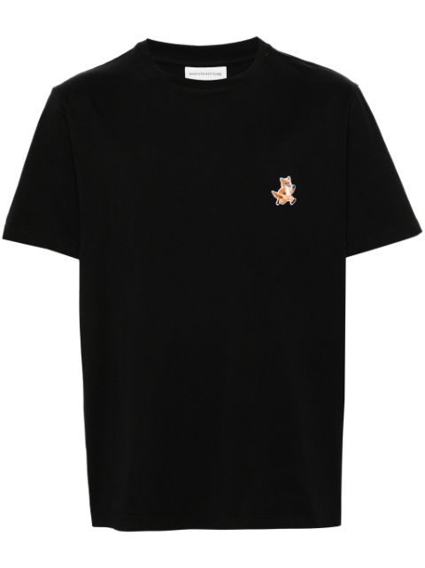 Maison Kitsuné T-Shirt mit Fuchs-Patch