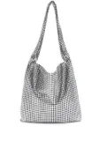 Rabanne Pixel tote bag - Silver