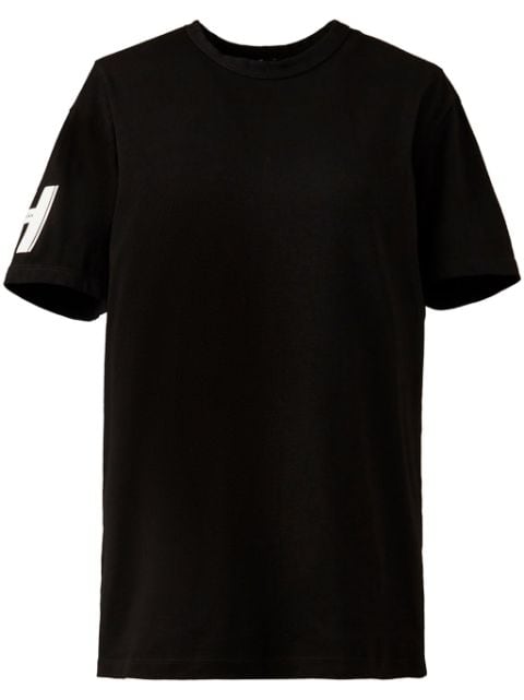Hogan logo-appliqué cotton T-shirt