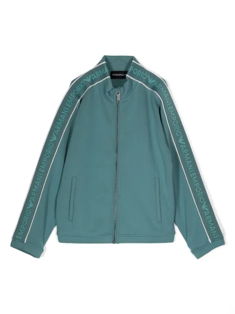 Emporio Armani Kids logo-tape sweatshirt