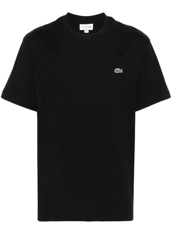 T shirt noir lacoste on sale