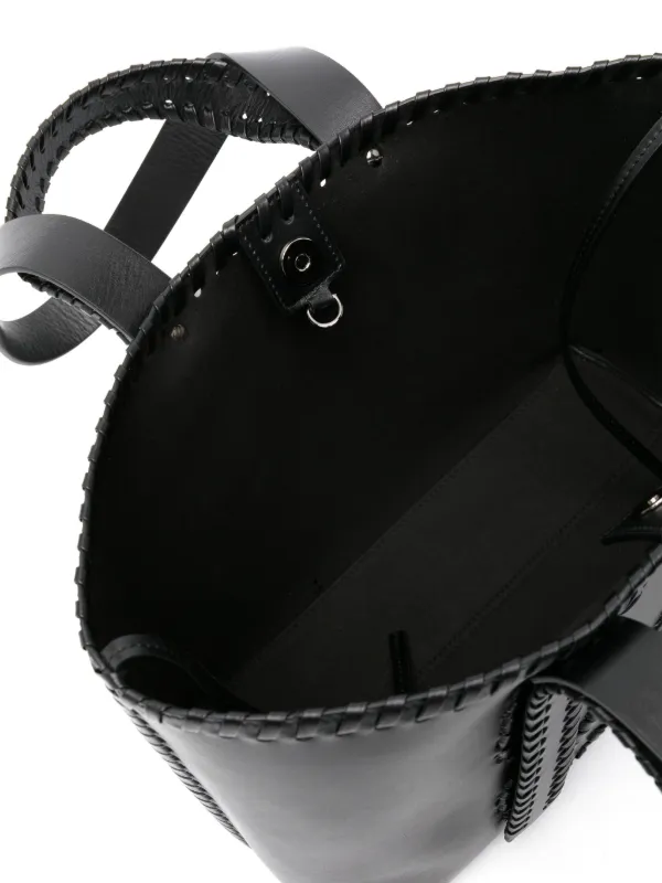 【送料&関税込】Off-White Hand Bag In Black Leather Off-White Zip Tie Leather Clutch Bag | Black | FARFETCH