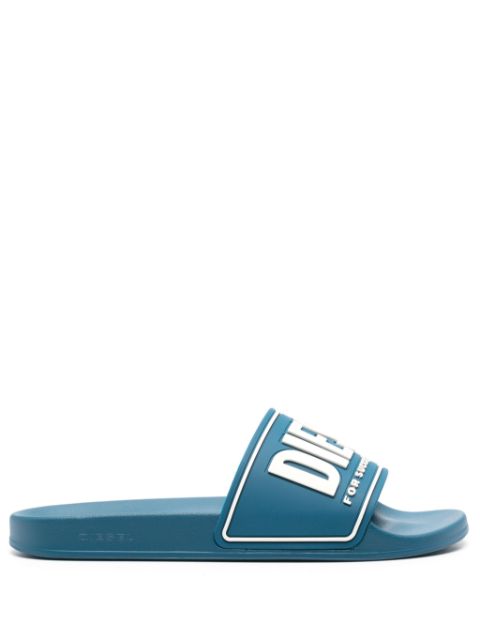 Diesel Sa-Mayemi logo-embossed slides Men