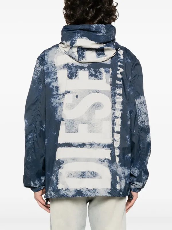 ディーゼル DIESEL watercolour-effect jacket 19021270_44049350_600.jpg