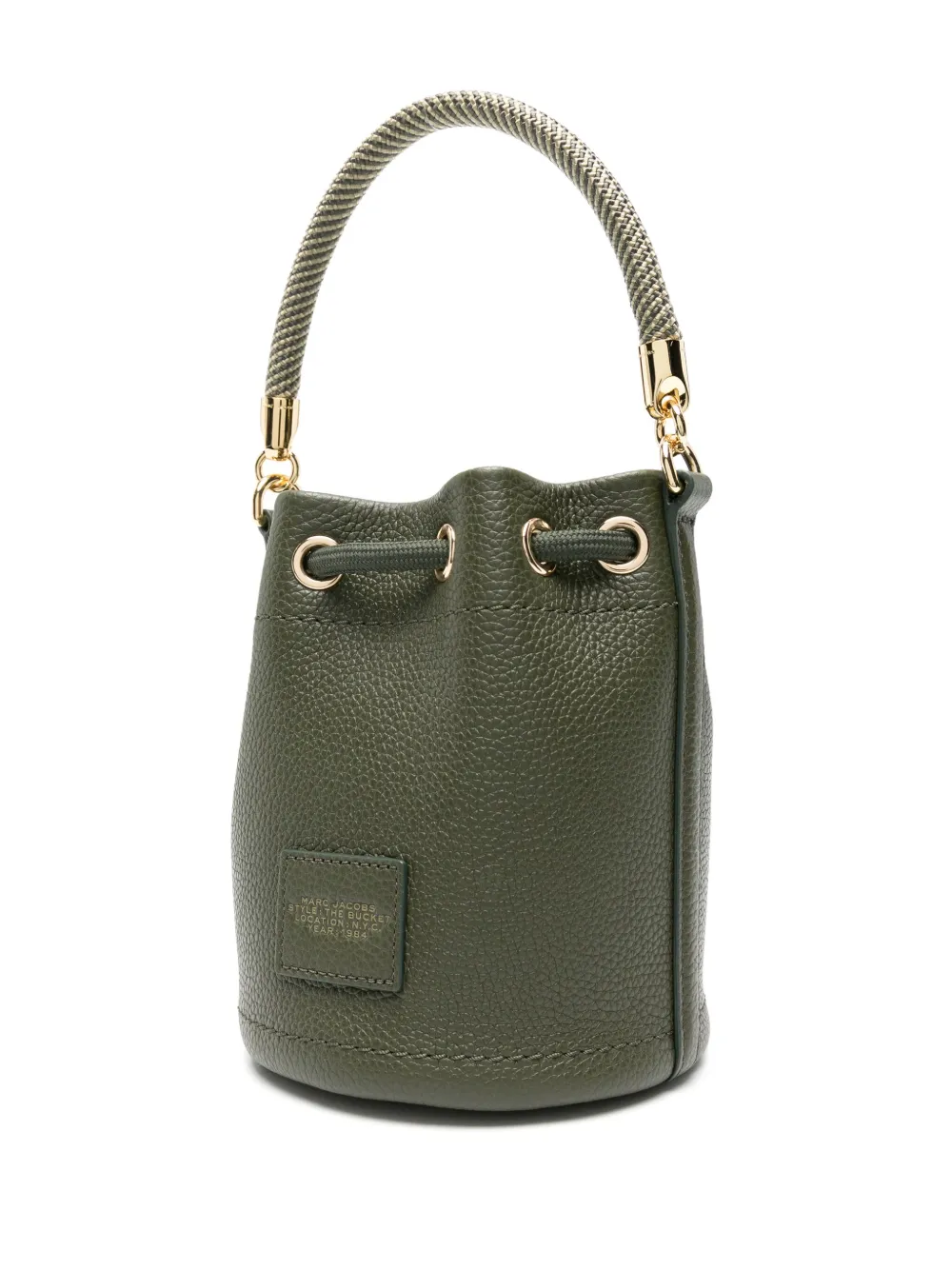 Marc Jacobs The Leather bucket-tas - Groen