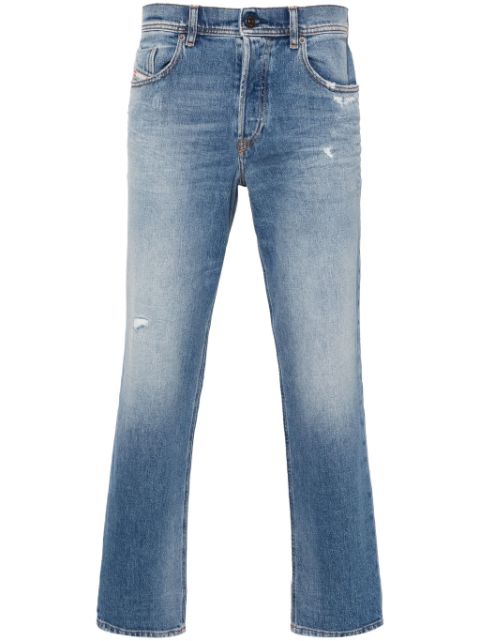 Diesel 2023 D-Finitive mid-rise tapered-leg jeans Men