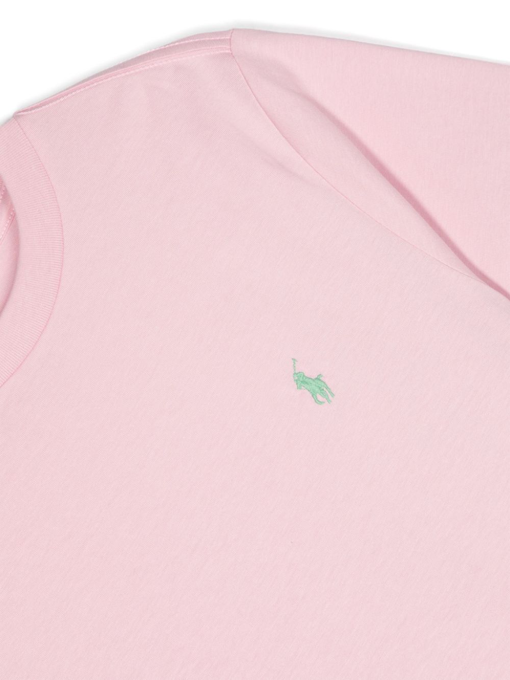Shop Ralph Lauren Polo Pony Cotton T-shirt In Pink
