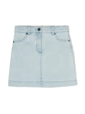 White jean best sale skirt kids