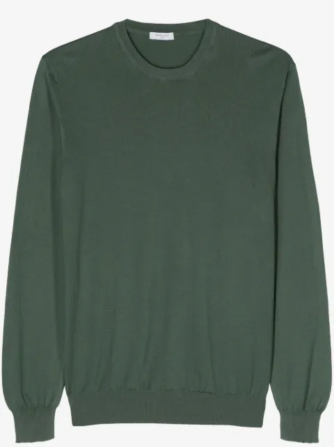 Boglioli crew-neck cotton jumper