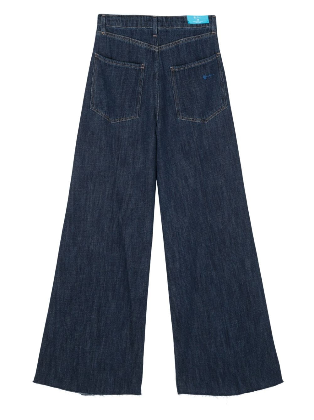 Shop Merci Wide-leg Jeans In Blue