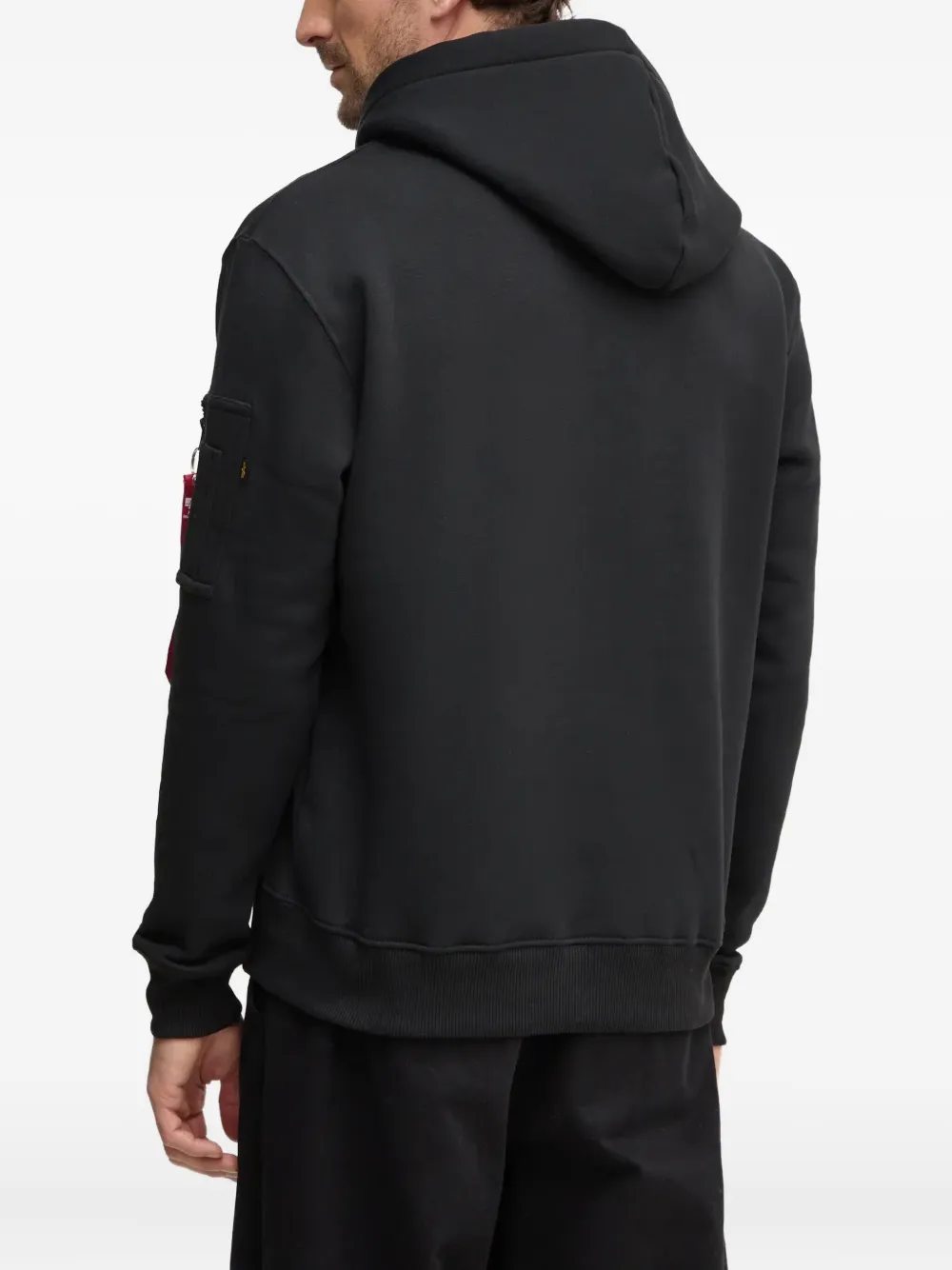 Alpha Industries Alpha Puff Hoodie In Blue
