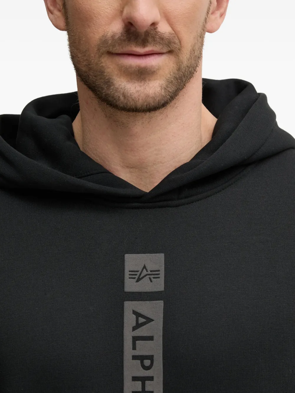 Alpha Industries Alpha Puff Hoodie In Blue