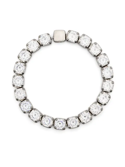 Jil Sander cubic-zirconia bracelet