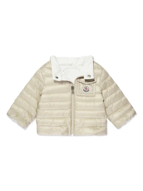 Moncler Enfant logo-appliqué padded jacket 