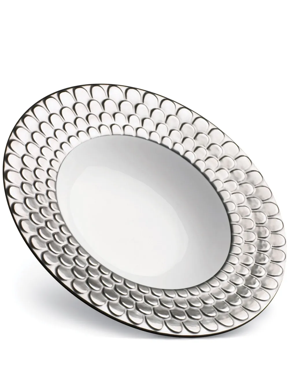L'Objet Aegean soup plate (22cm) | White | Image 1