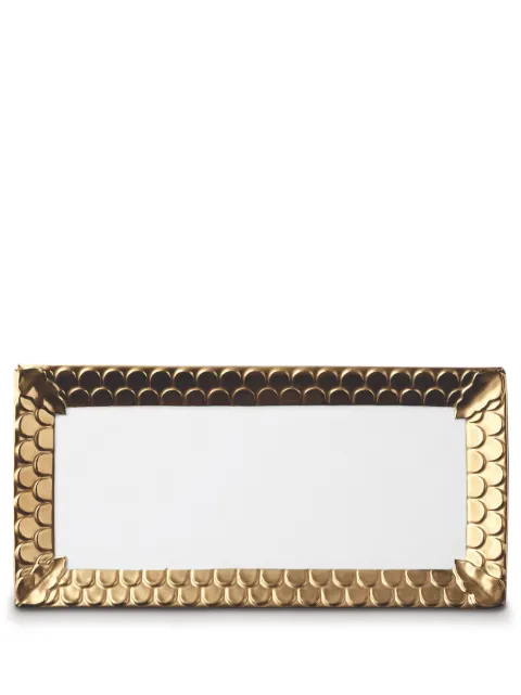 L'Objet Aegean rectangular platter (19cm x 39cm)