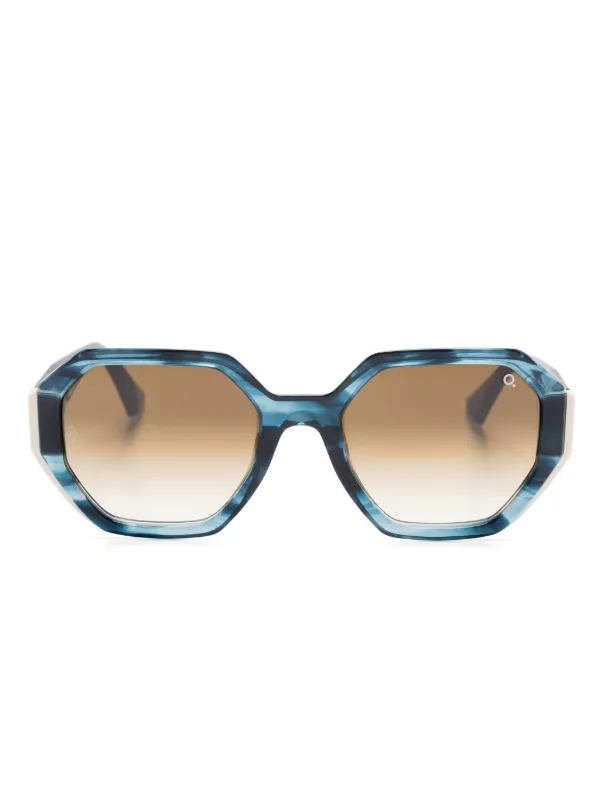 Etnia Barcelona Derroche ジオメトリック サングラス | ブルー 